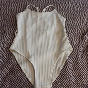 Women’s White Bodysuit